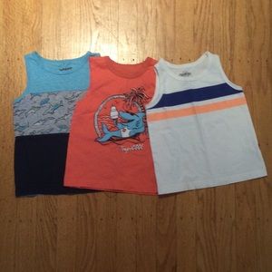 3 Toddler Boy Tank Tops. 24 months.